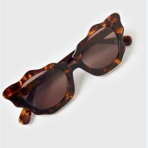Lele Sadoughi Tortoise Shell Sunglasses